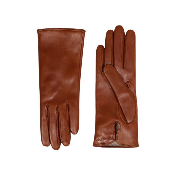 Nour Hammour Gloves Color | Short Gloves Butter Soft Leather Gloves luxury leather Gloves from Coveti