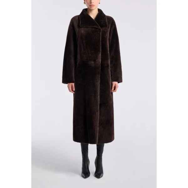 Nour Hammour Solène Soft Blanket Coat, view 2