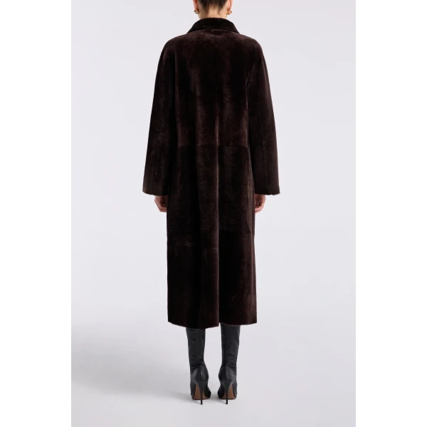 Nour Hammour Solène Soft Blanket Coat, view 4