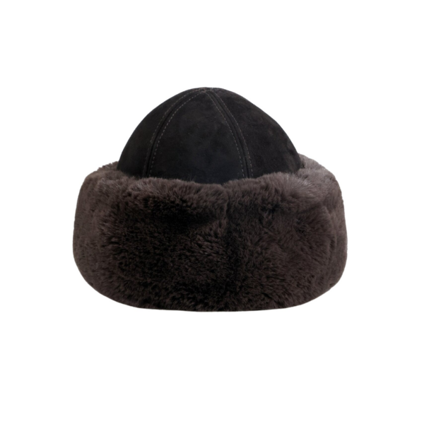 Nour Hammour Hats Color | Toki Toscana Shearling Hat luxury leather Hats from Coveti