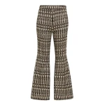 Giambattista Valli Optical Bouclé Flared Pants - Giambattista Valli Pants - Romantic Couture - Shop at Coveti