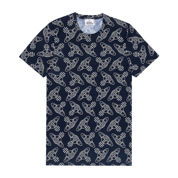 Vivienne Westwood Orb All-Over Undershirt - Vivienne Westwood Tops - Punk Luxury - Shop at Coveti