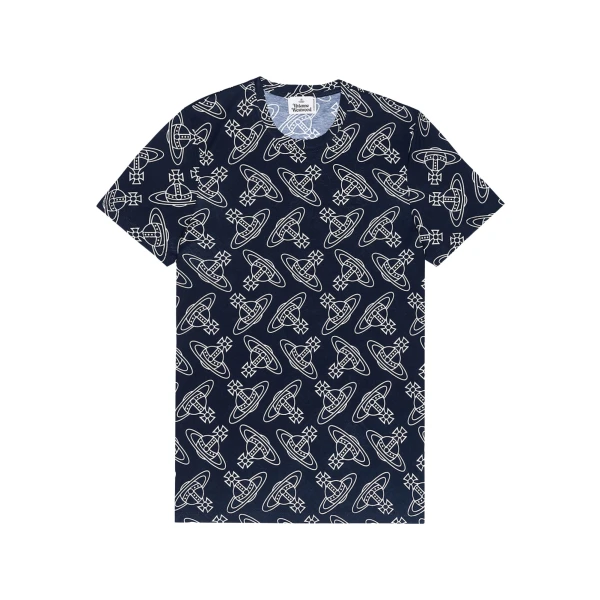 Vivienne Westwood Orb All-Over Undershirt - Vivienne Westwood Tops - Punk Luxury - Shop at Coveti