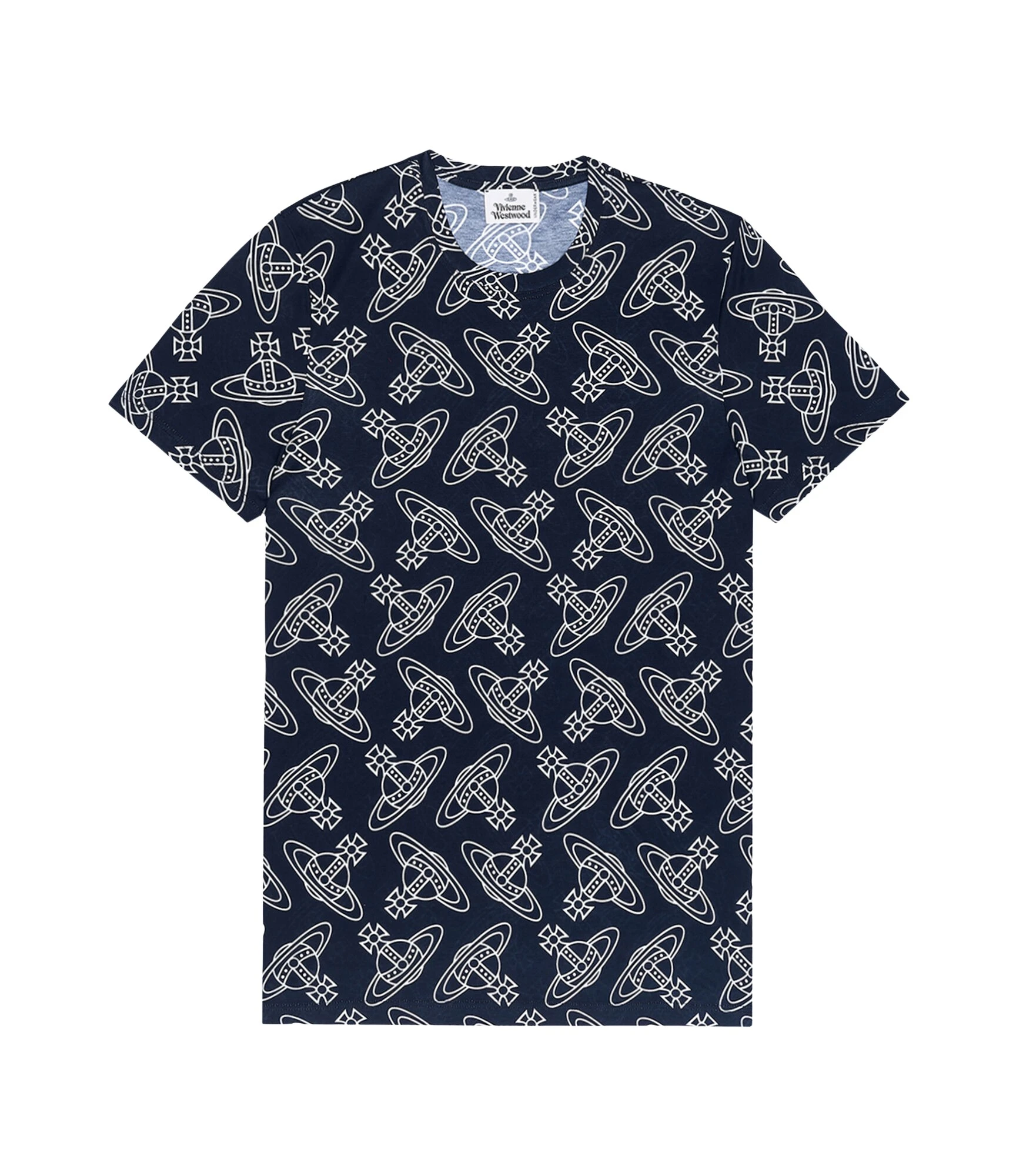 Orb-All-Over-Undershirt-Vivienne-Westwood-Tops-137711_nobg Vivienne Westwood Orb All-Over Undershirt - Vivienne Westwood Tops - Punk Luxury - Shop at Coveti