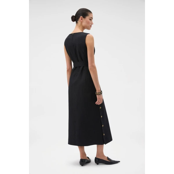 Oroton Button Detail Dress - Oroton Dresses - Australian Heritage Luxury - Shop at Coveti