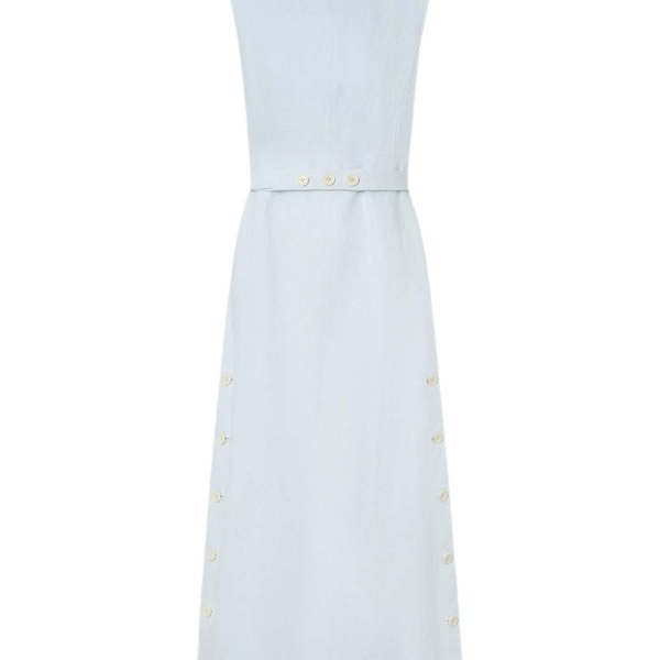 Oroton Button Detail Dress - Oroton Dresses - Australian Heritage Luxury - Shop at Coveti