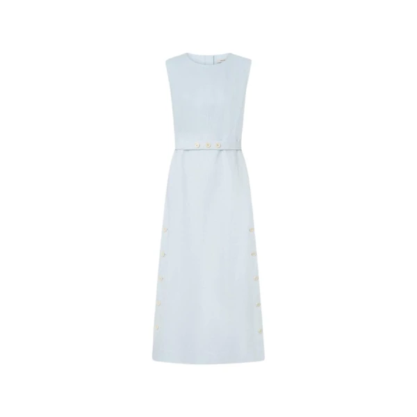 Oroton Button Detail Dress - Oroton Dresses - Australian Heritage Luxury - Shop at Coveti