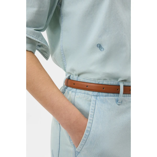 Oroton Chambray Shirt - Oroton Tops - Australian Heritage Luxury - Shop at Coveti