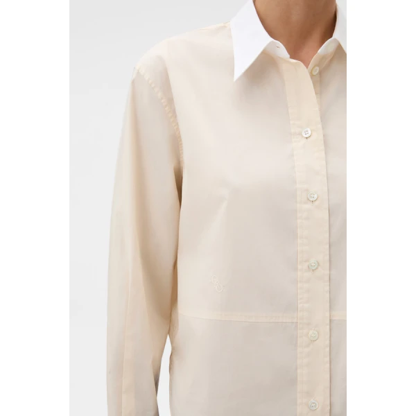 Oroton Crisp Poplin Shirt - Oroton Tops - Australian Heritage Luxury - Shop at Coveti