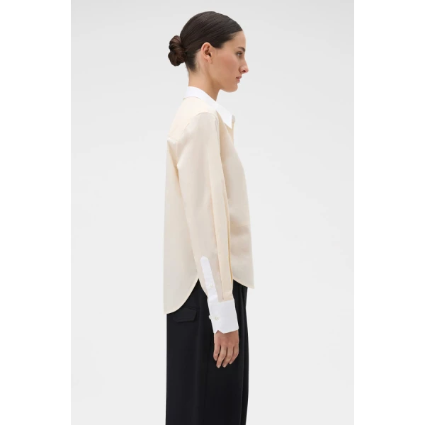 Oroton Crisp Poplin Shirt - Oroton Tops - Australian Heritage Luxury - Shop at Coveti