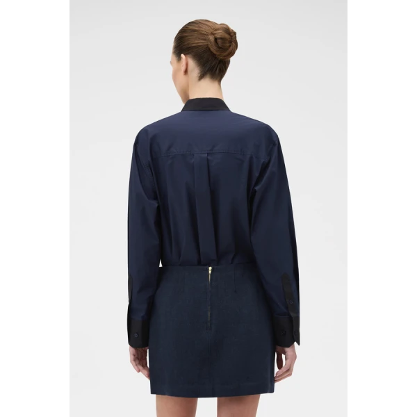 Oroton Crisp Poplin Shirt - Oroton Tops - Australian Heritage Luxury - Shop at Coveti