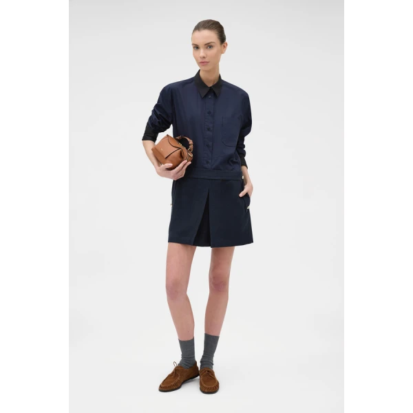 Oroton Crisp Poplin Shirt - Oroton Tops - Australian Heritage Luxury - Shop at Coveti