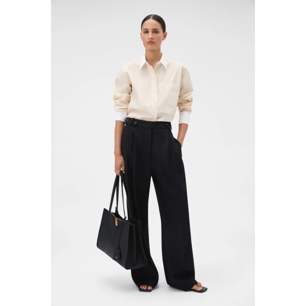 Oroton Crisp Poplin Shirt - Oroton Tops - Australian Heritage Luxury - Shop at Coveti