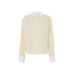 Oroton Crisp Poplin Shirt - Oroton Tops - Australian Heritage Luxury - Shop at Coveti