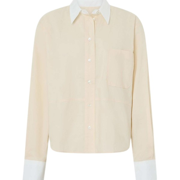 Oroton Crisp Poplin Shirt - Oroton Tops - Australian Heritage Luxury - Shop at Coveti