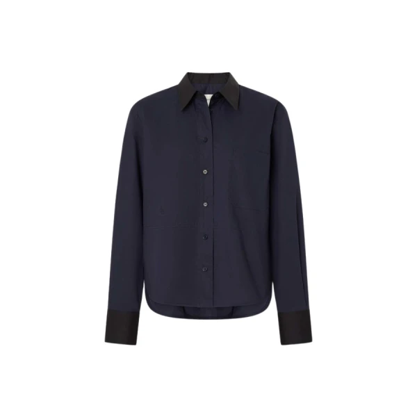 Oroton Crisp Poplin Shirt - Oroton Tops - Australian Heritage Luxury - Shop at Coveti