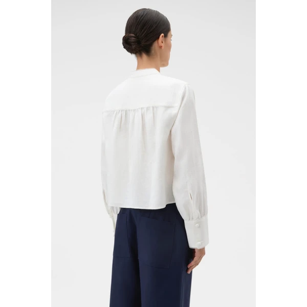 Oroton Doilie Detail Top - Oroton Tops - Australian Heritage Luxury - Shop at Coveti