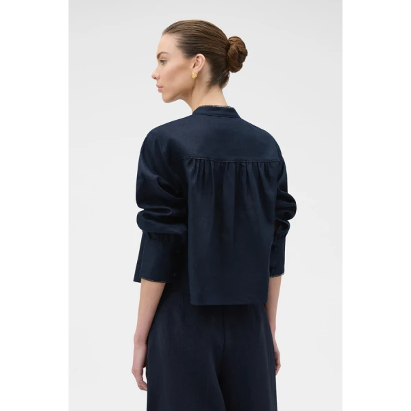 Oroton Doilie Detail Top - Oroton Tops - Australian Heritage Luxury - Shop at Coveti