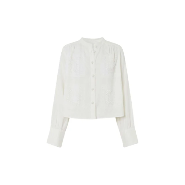 Oroton Doilie Detail Top - Oroton Tops - Australian Heritage Luxury - Shop at Coveti