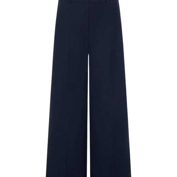 Oroton Flat Front Wide Leg Pant - Oroton Pants - Australian Heritage Luxury - Shop at Coveti