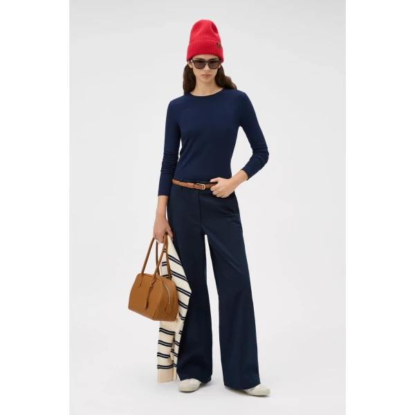 Oroton Folk Straight Leg Pant - Oroton Pants - Australian Heritage Luxury - Shop at Coveti