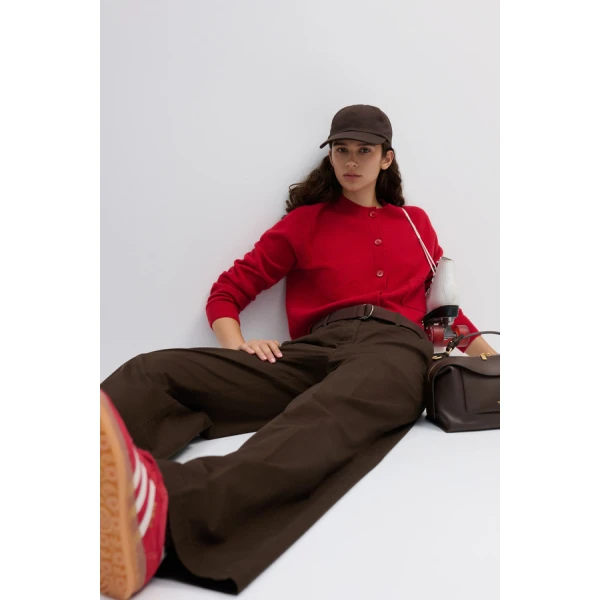 Oroton Folk Straight Leg Pant - Oroton Pants - Australian Heritage Luxury - Shop at Coveti