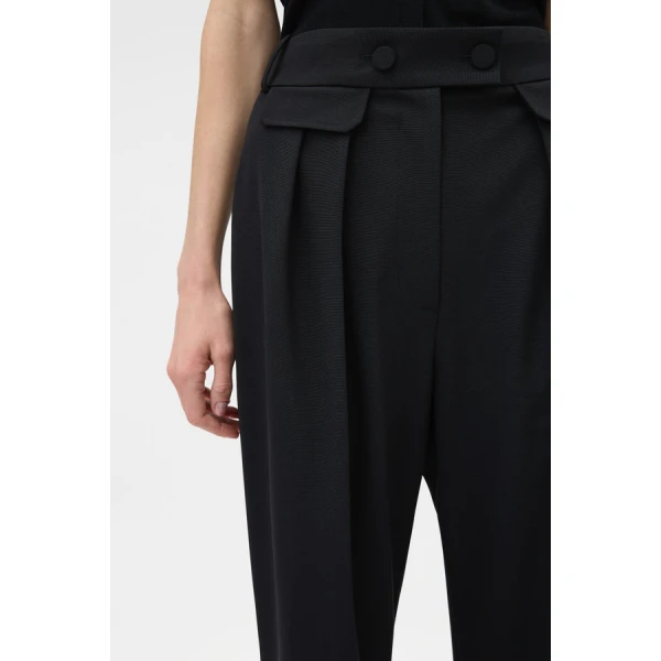 Oroton High Waist Pleat Pant - Oroton Pants - Australian Heritage Luxury - Shop at Coveti