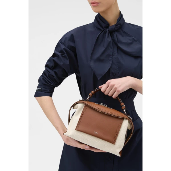 Mica Bowler Canvas Broguing - Image 2