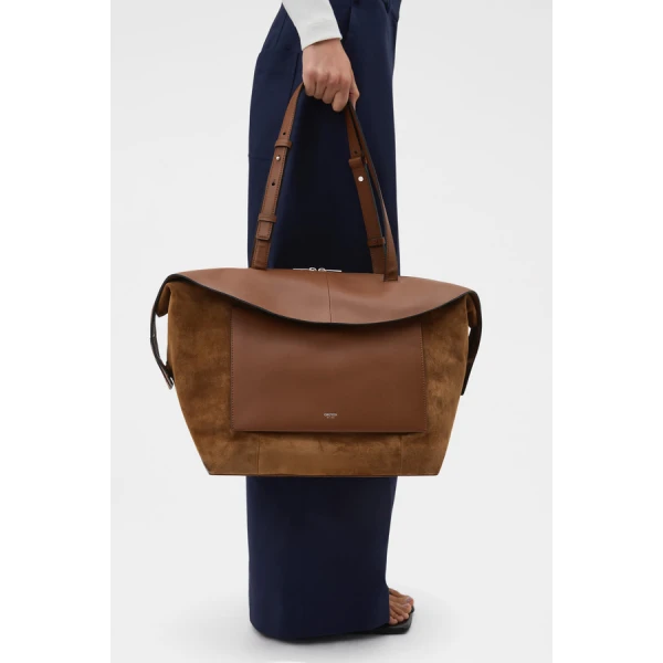 Mica Medium Tote Suede - Image 4