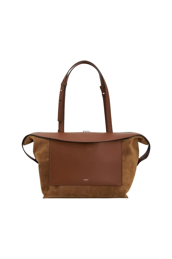 Oroton-Mica-Medium-Tote-Suede-2025-Coveti29700_nobg Mica Medium Tote Suede - Image 1