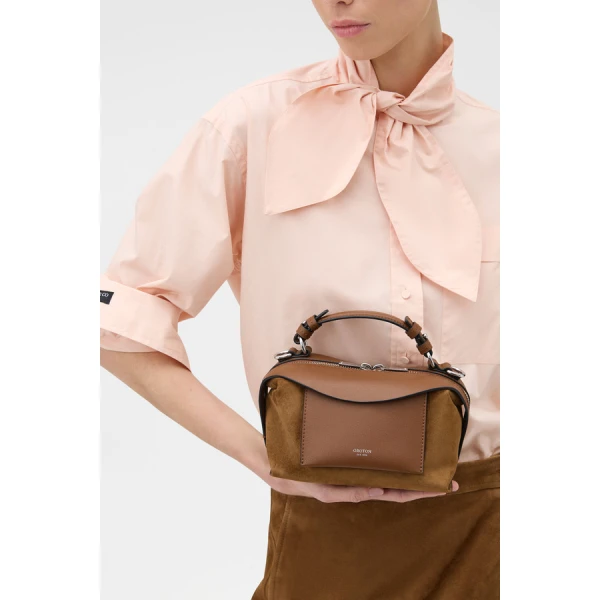Mica Mini Bowler Suede - Image 2