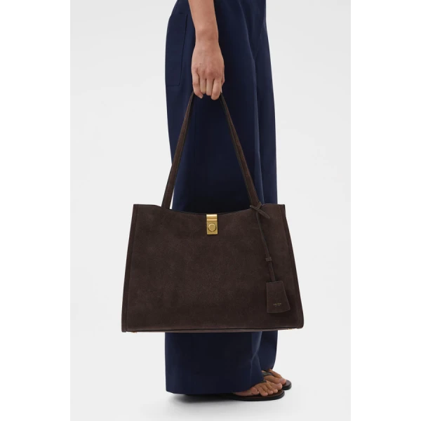 Mille Work Tote Suede - Image 2