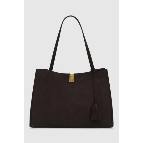 Mille Work Tote Suede - Image 6