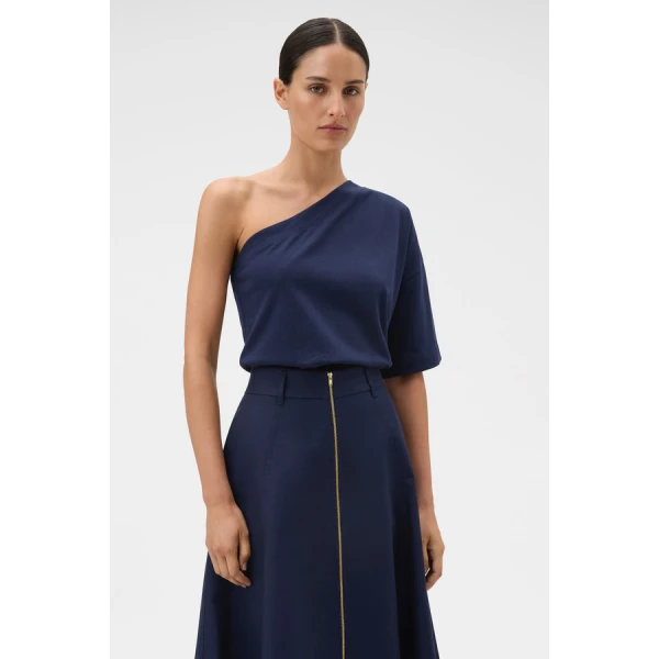 Oroton One Shoulder Top - Oroton Tops - Australian Heritage Luxury - Shop at Coveti
