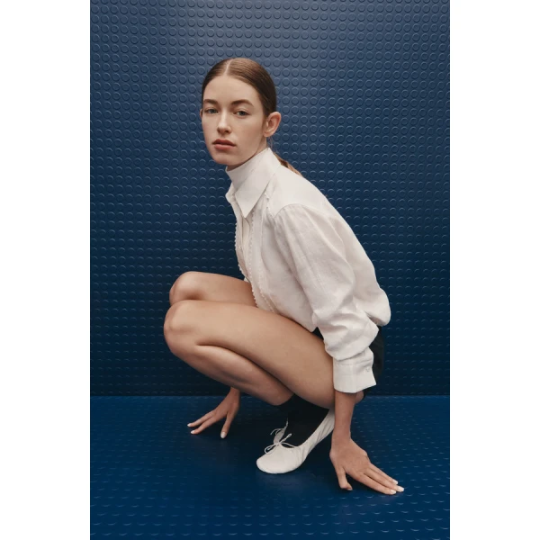 Oroton Stitch Detail Shirt - Oroton Tops - Australian Heritage Luxury - Shop at Coveti