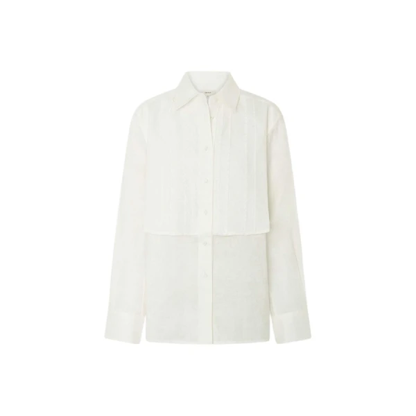 Oroton Stitch Detail Shirt - Oroton Tops - Australian Heritage Luxury - Shop at Coveti
