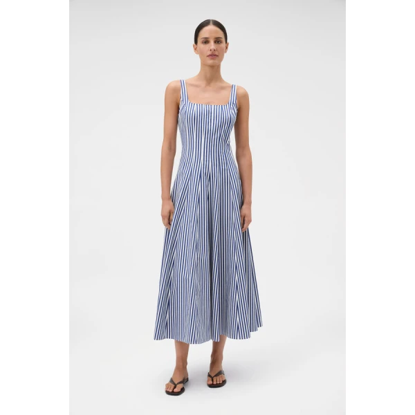Oroton Stripe Panelled Day Dress - Oroton Dresses - Australian Heritage Luxury - Shop at Coveti
