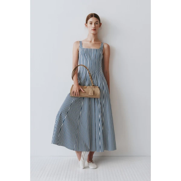 Oroton Stripe Panelled Day Dress - Oroton Dresses - Australian Heritage Luxury - Shop at Coveti