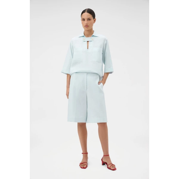 Oroton Tab Detail Culotte - Oroton Shorts - Australian Heritage Luxury - Shop at Coveti