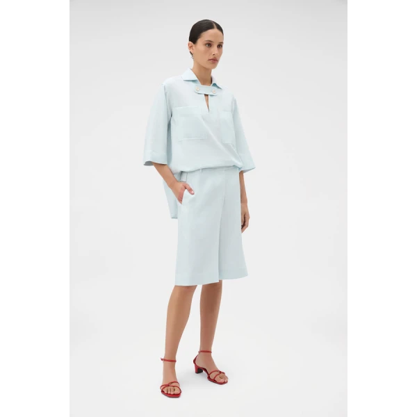 Oroton Tab Detail Culotte - Oroton Shorts - Australian Heritage Luxury - Shop at Coveti