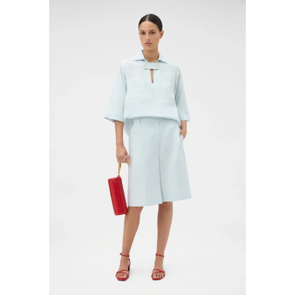Oroton Tab Detail Culotte - Oroton Shorts - Australian Heritage Luxury - Shop at Coveti