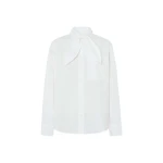 Oroton Tie Neck Shirt - Oroton Tops - Australian Heritage Luxury - Shop at Coveti