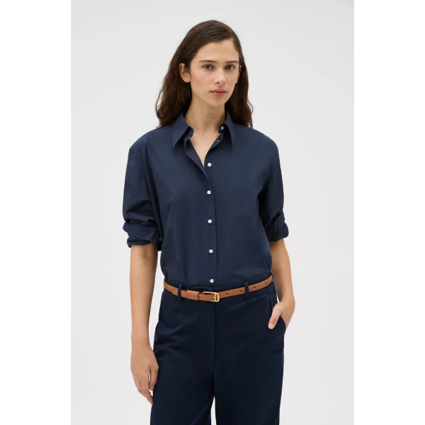 Oroton Wren Poplin Shirt - Oroton Tops - Australian Heritage Luxury - Shop at Coveti