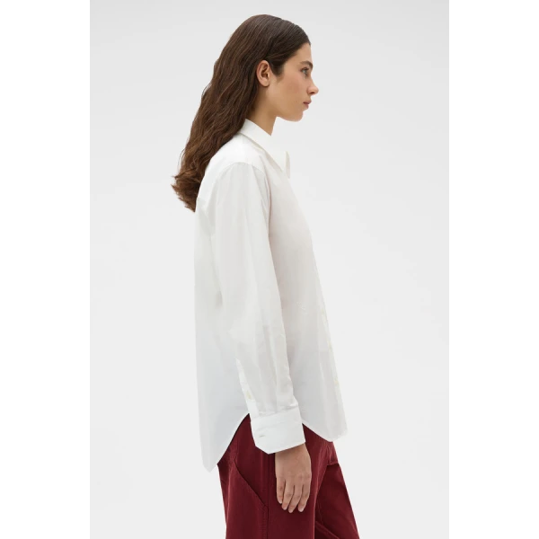 Oroton Wren Poplin Shirt - Oroton Tops - Australian Heritage Luxury - Shop at Coveti