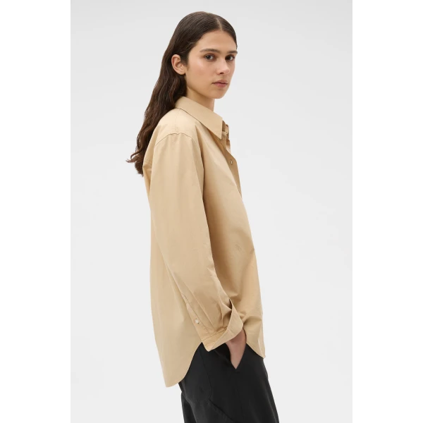 Oroton Wren Poplin Shirt - Oroton Tops - Australian Heritage Luxury - Shop at Coveti