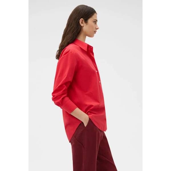 Oroton Wren Poplin Shirt - Oroton Tops - Australian Heritage Luxury - Shop at Coveti