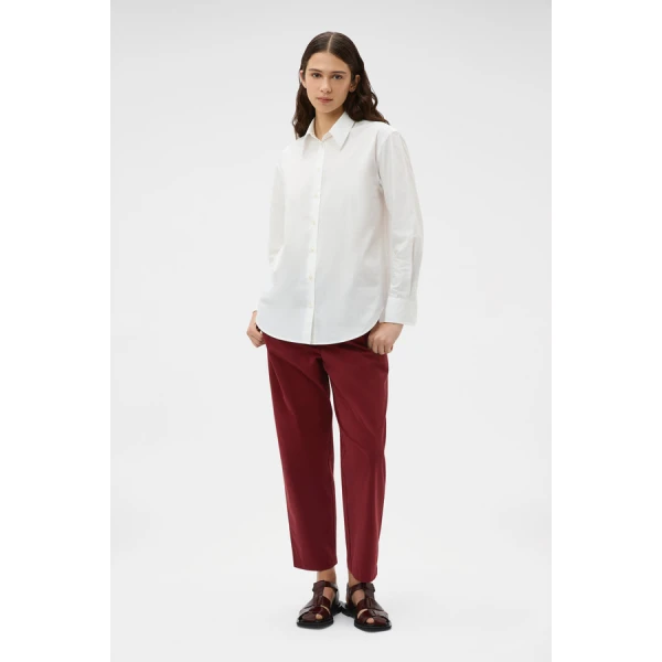 Oroton Wren Poplin Shirt - Oroton Tops - Australian Heritage Luxury - Shop at Coveti