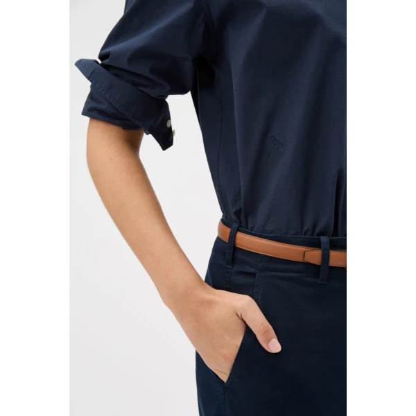 Oroton Wren Poplin Shirt - Oroton Tops - Australian Heritage Luxury - Shop at Coveti