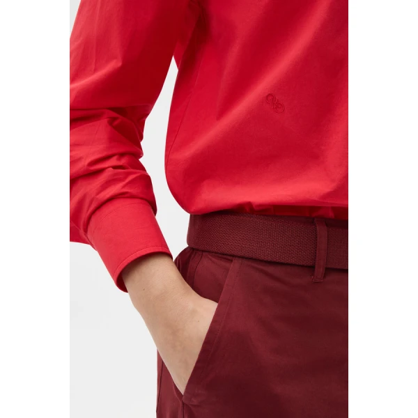 Oroton Wren Poplin Shirt - Oroton Tops - Australian Heritage Luxury - Shop at Coveti