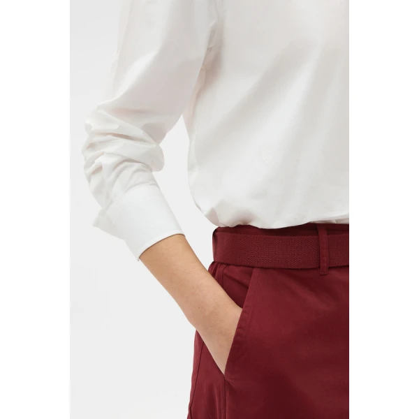 Oroton Wren Poplin Shirt - Oroton Tops - Australian Heritage Luxury - Shop at Coveti